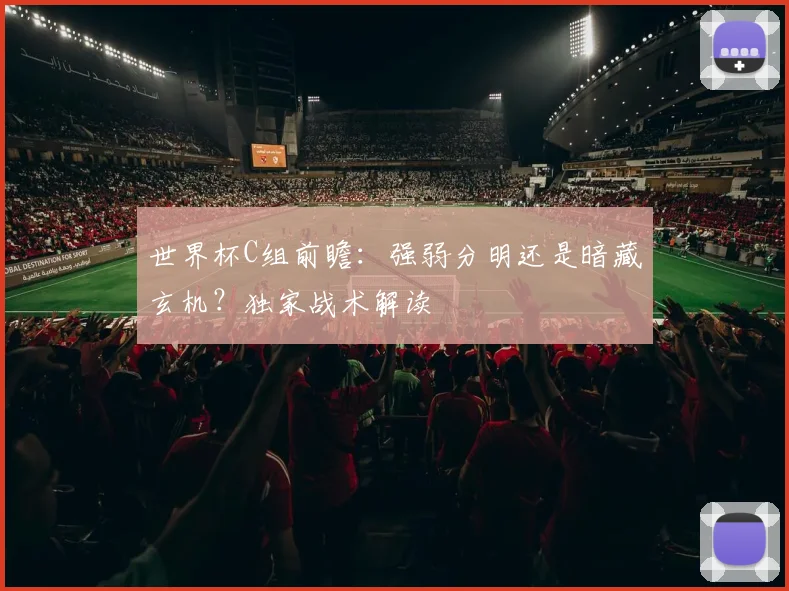 世界杯C组前瞻：强弱分明还是暗藏玄机？独家战术解读